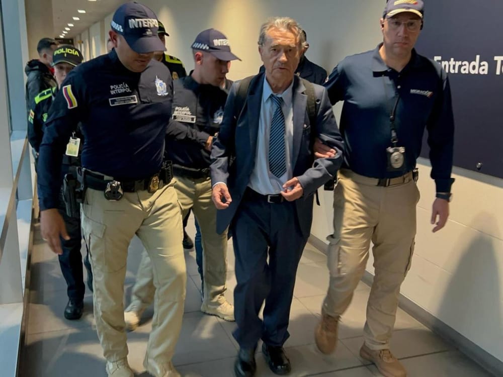 Carlos Lehder volvió a Colombia y fue arrestado por cuentas pendientes imagen de la publicación