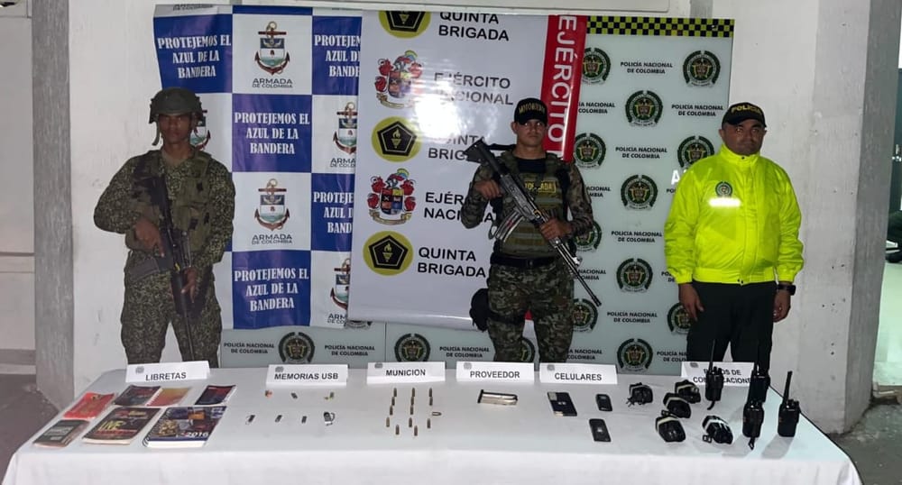 Incautado material de inteligencia al ELN imagen de la publicación