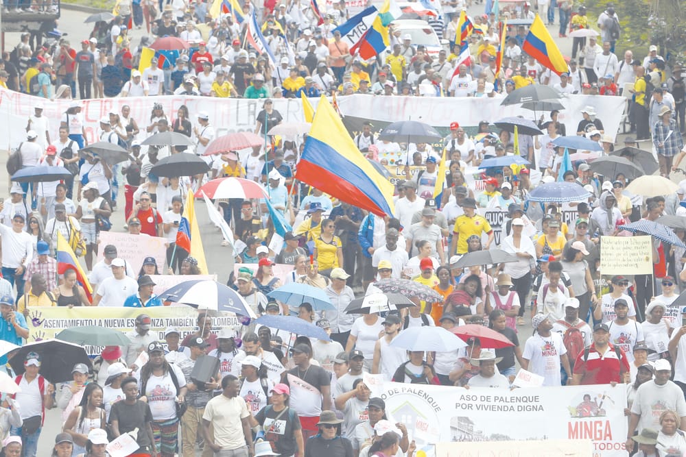 Convocada primera marcha para bloquear las vías en COLOMBIA imagen de la publicación