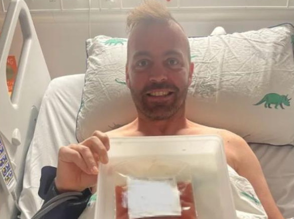 Un simple malestar lo llevó a enfrentar la batalla de su vida imagen de la publicación