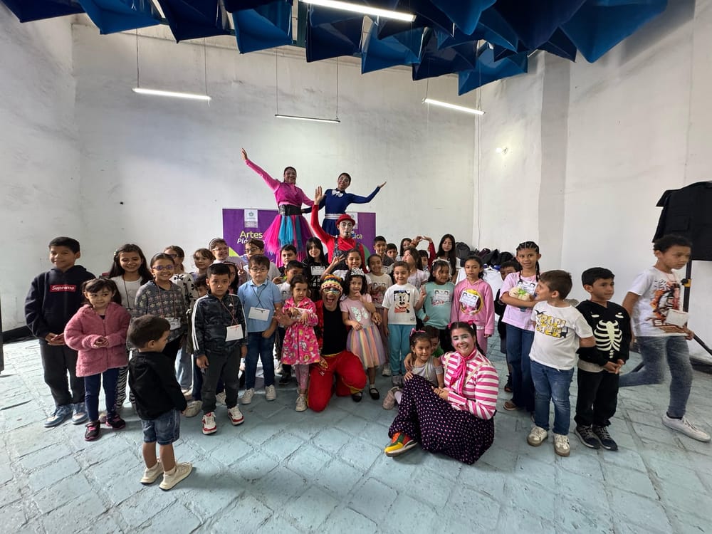 En su día “La niñez vibra con arte” en Bucaramanga imagen de la publicación