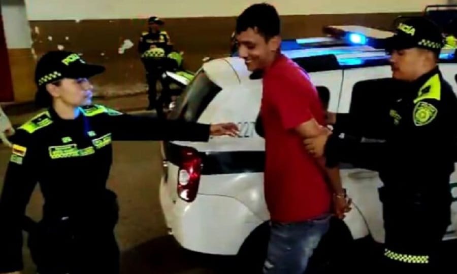 Ladrón fue perseguido y arrollado por la camioneta del agredido en Bucaramanga imagen de la publicación