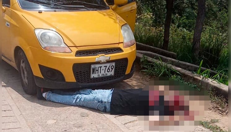 Pasajero asesinado y taxista herido a bala por sicarios imagen de la publicación