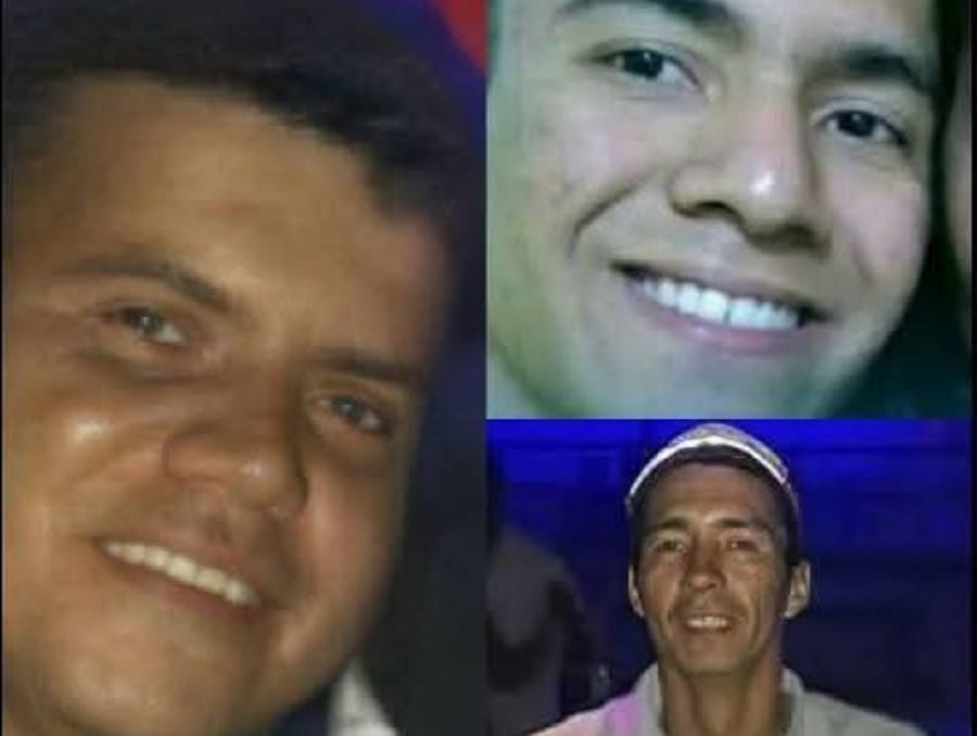 Tres hombres asesinados en masacre perpetrada en el Valle imagen de la publicación