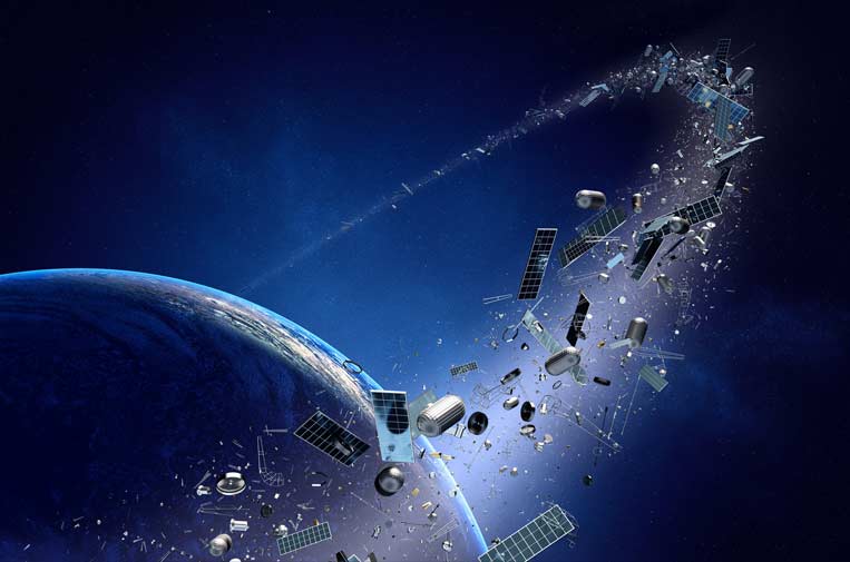 El espacio está colapsando por la creciente basura orbital imagen de la publicación
