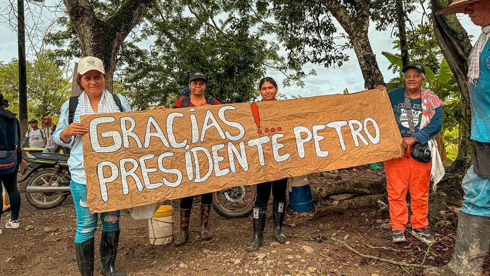Petro entregará a campesinos 4.574 hectáreas de usurpador por paras y narcotraficantes en Santander imagen de la publicación