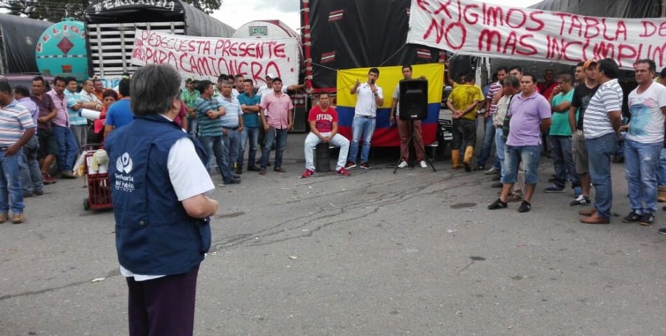 Santander continúa como uno de los departamentos de mayor conflictividad social imagen de la publicación
