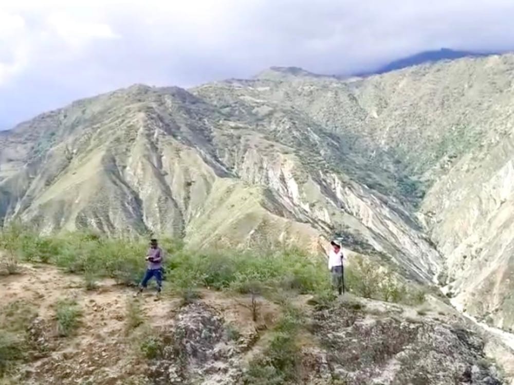La brújula de la Agencia Nacional de Tierras apunta hacia el municipio de San Andrés y las montañas del Chicamocha imagen de la publicación