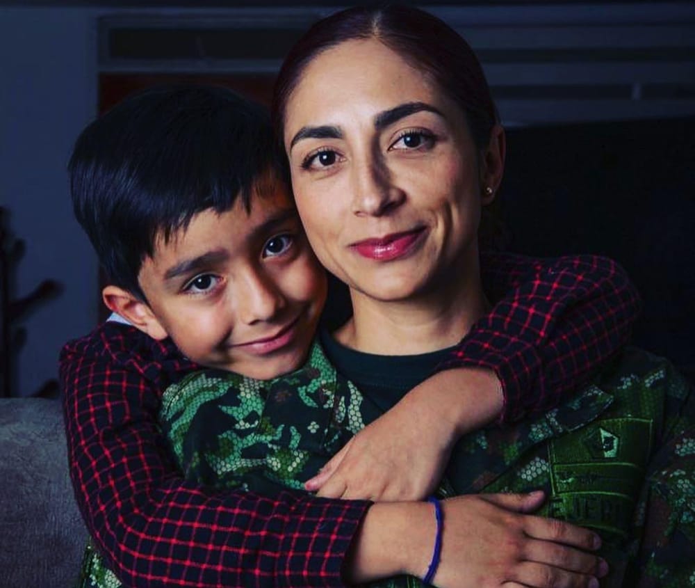 Capitán Diana Marcela Franco Duarte es ejemplo de fortaleza en el Ejército Nacional y en el hogar imagen de la publicación