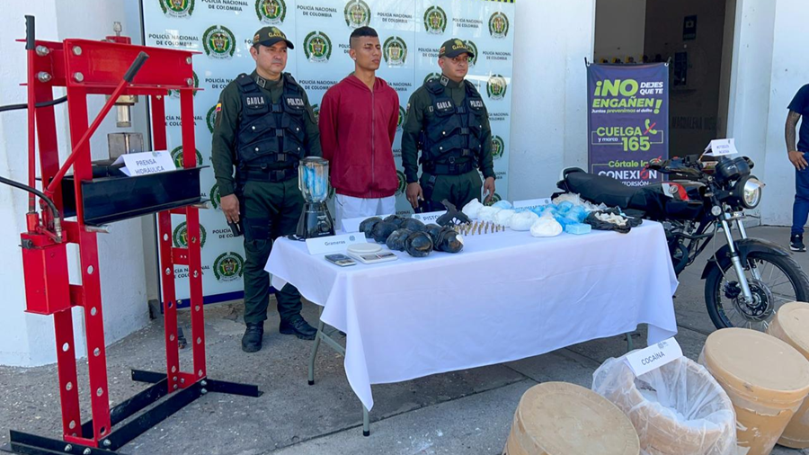 Policía le frenó las fechorías a alias “Muerte” en Barrancabermeja imagen de la publicación
