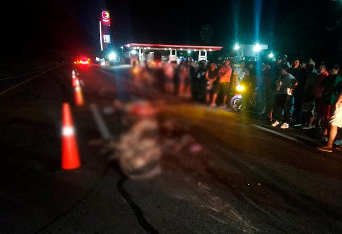Dos hombres muertos en violento choque en moto imagen de la publicación