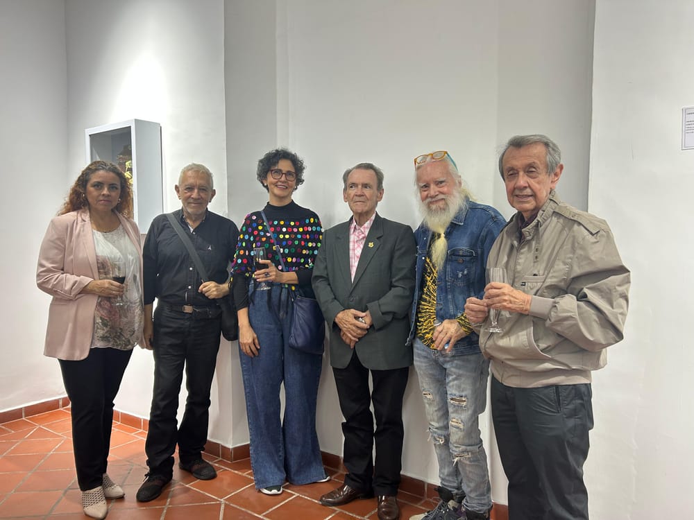 Exposición del Maestro Mantilla Caballero en la Casa García Rovira imagen de la publicación