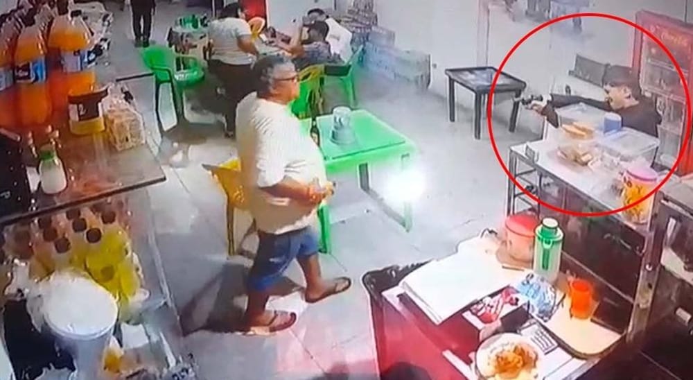 A sangre fría pistolero asesinó a un comerciante delante de varios clientes imagen de la publicación