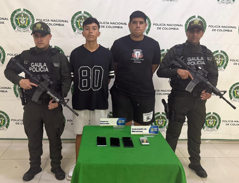 Capturados extorsionistas de menores en Bucaramanga imagen de la publicación