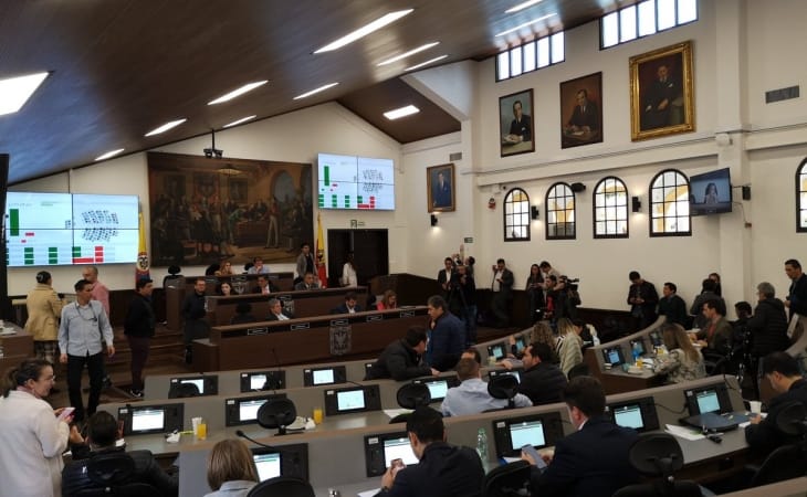 Concejo de Bogotá rechaza amenazas de Gustavo Petro imagen de la publicación
