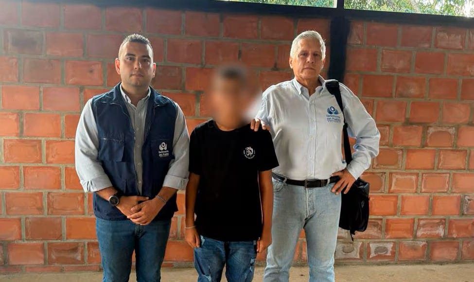 Niño Lyan José Hortúa secuestrado en Jamundí fue devuelto a su hogar imagen de la publicación