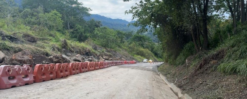Reabrieron la vía antigua entre Bucaramanga y Barrancabermeja tras cinco días de cierre imagen de la publicación
