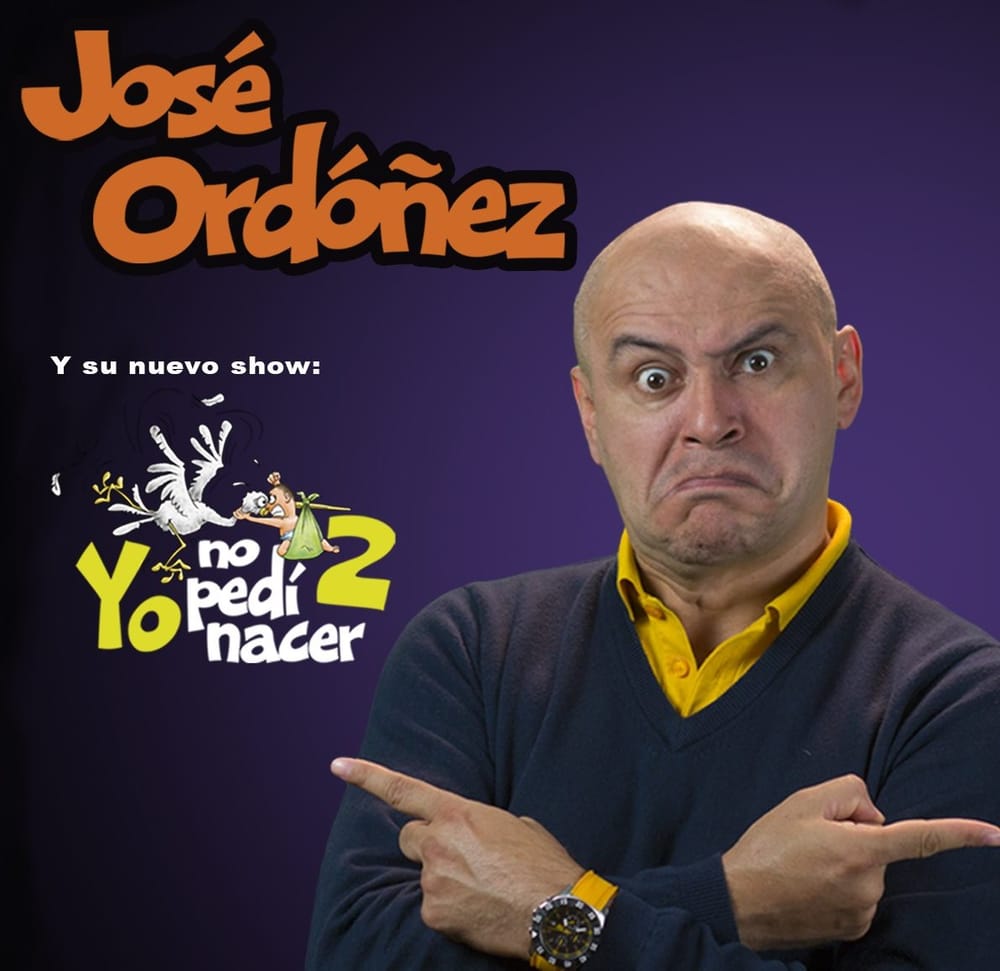Día del Padre con José Ordóñez y su show "Yo No Pedí Nacer" imagen de la publicación