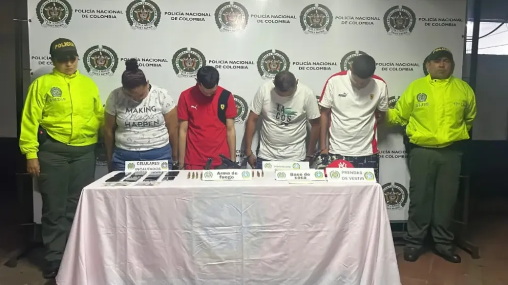 Policía desarticula oficina de sicarios imagen de la publicación