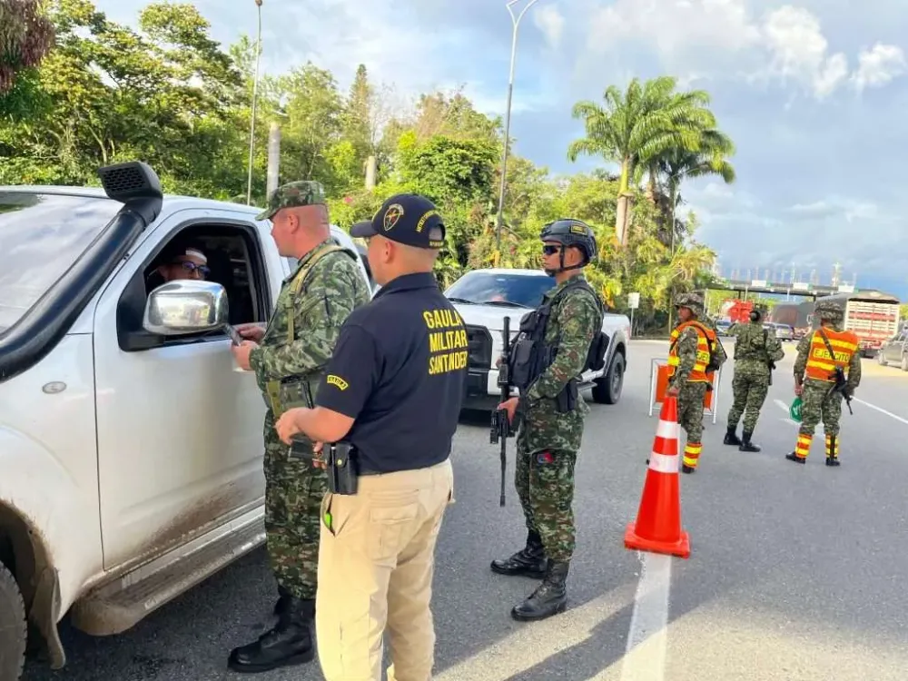 Ejército doblará la seguridad vial en Santander imagen de la publicación