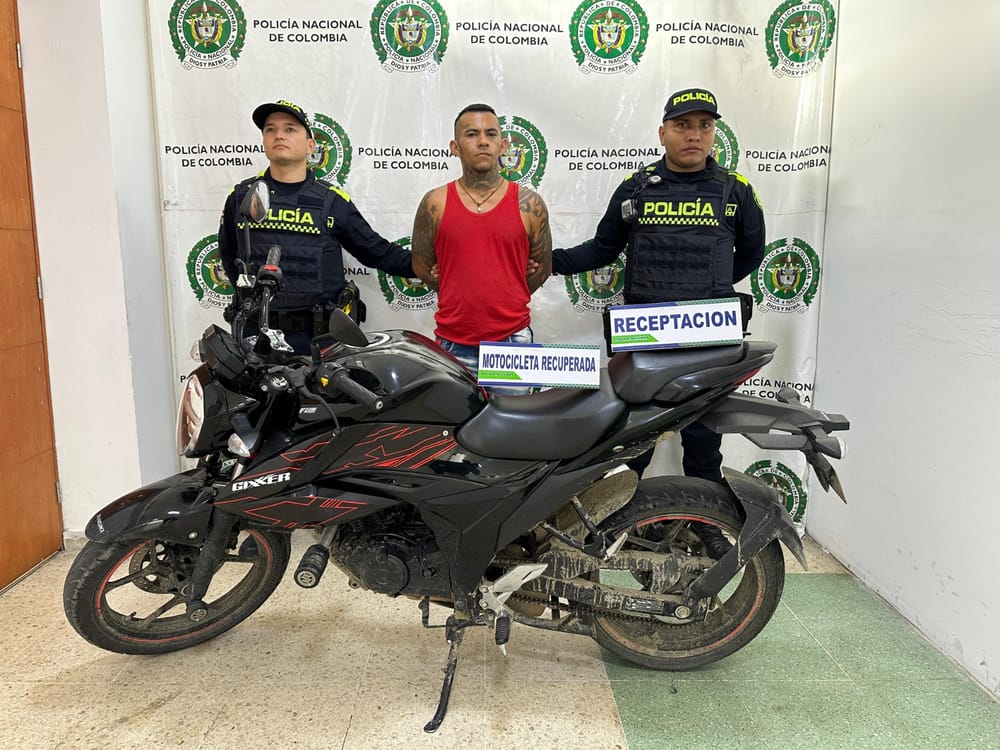 Policía capturó a hombre por delito de receptación imagen de la publicación