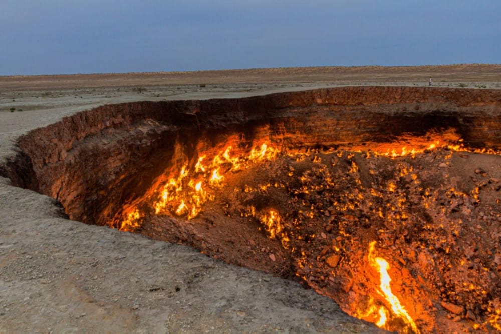 La ‘Puerta del Infierno’ se apaga después de 54 años de incendios y gases tóxicos imagen de la publicación