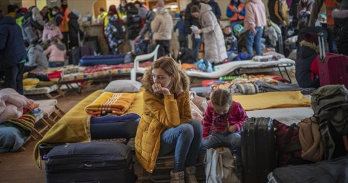 122 millones de personas en el mundo han sido desplazadas imagen de la publicación
