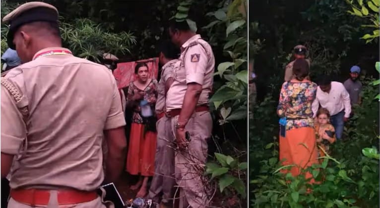 Mujer rusa y sus hijas vivían en una cueva imagen de la publicación