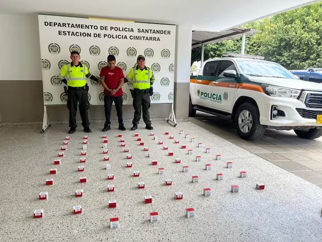Capturado ciudadano con gran cantidad de explosivos imagen de la publicación