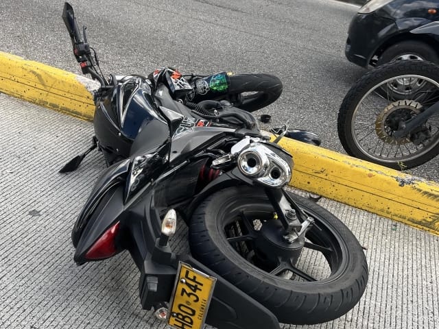 Operario de la Emab fue arrollado por una motocicleta imagen de la publicación