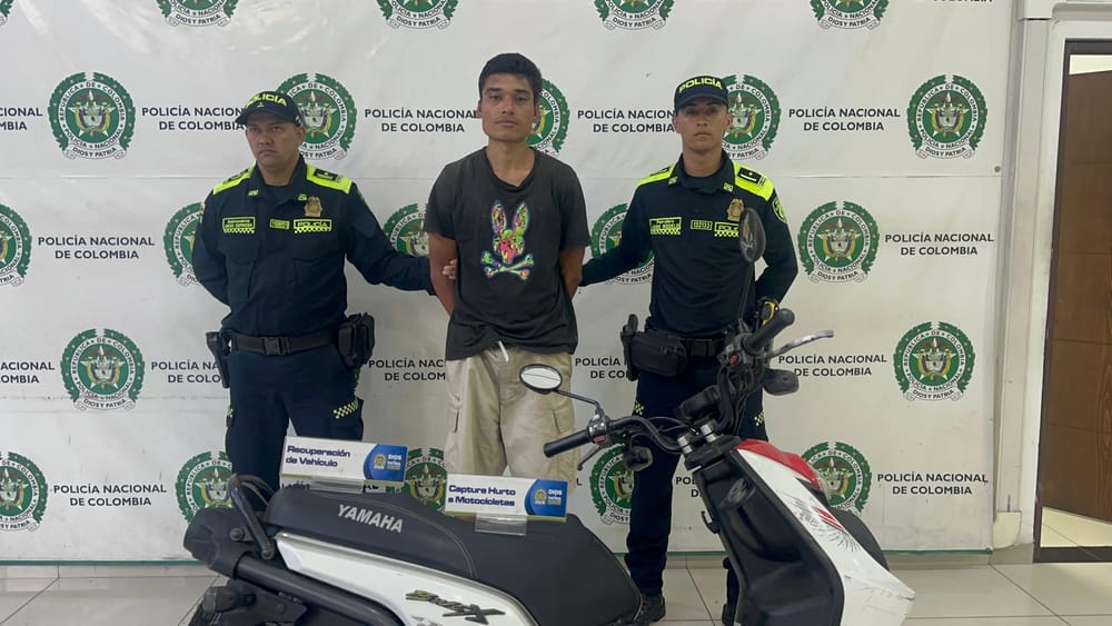 Capturados "Cesar" y "Sebas" por hurto de motocicletas imagen de la publicación