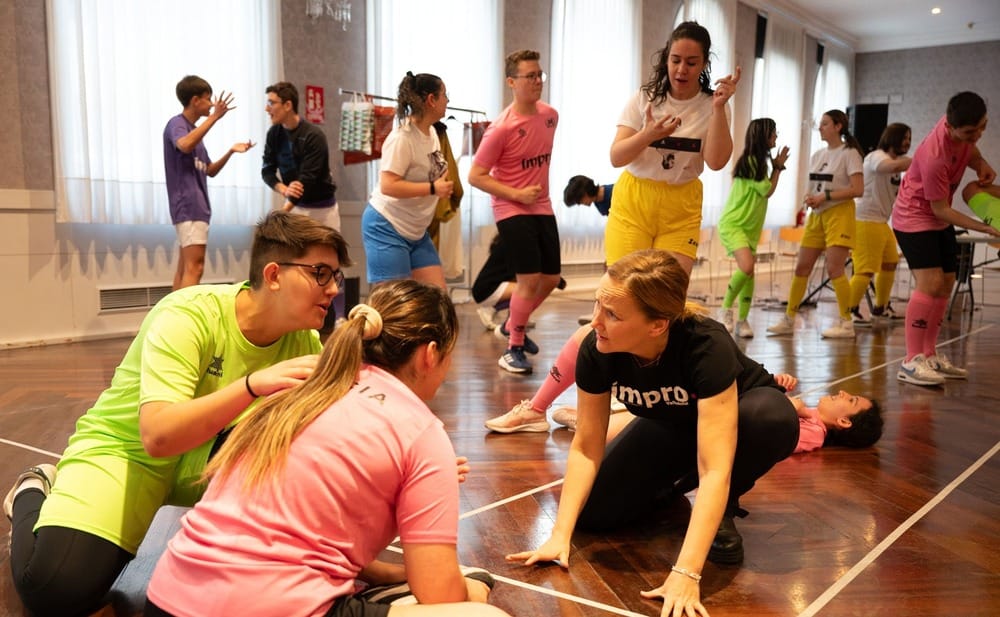 Improvisación teatral con GAMBETA en el Teatro Santander imagen de la publicación