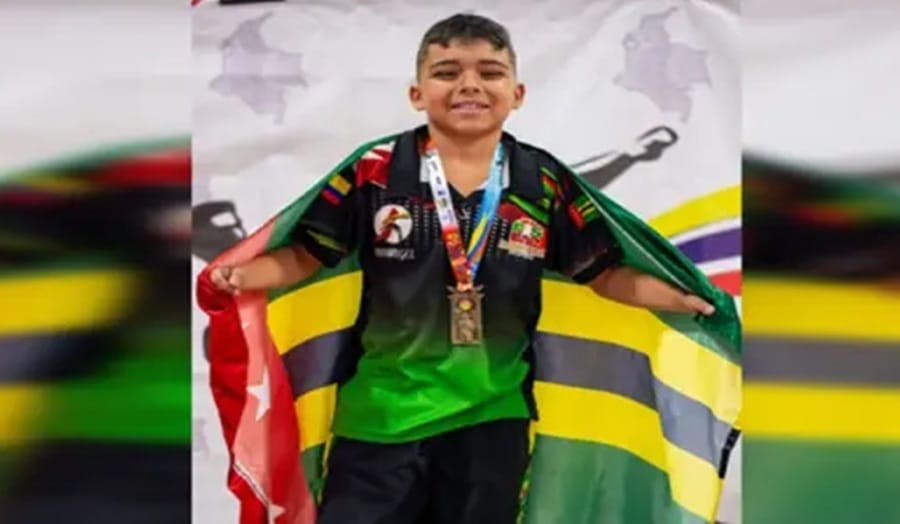 'Con totuma en mano' karateca santandereano espera reunir diez millones para asistir al Campeonato Panamericano en Paraguay imagen de la publicación