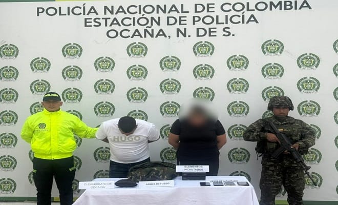 Capturados alias "Biche"del ELN y "La mona" en Norte de Santander por tráfico de estupefacientes imagen de la publicación