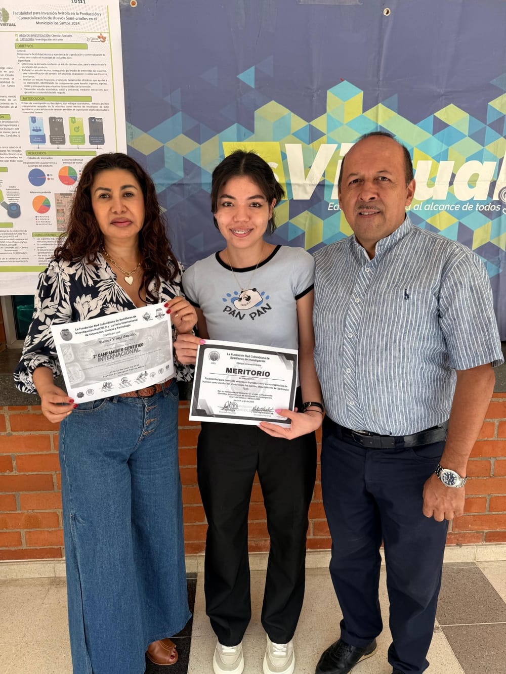 Estudiantes de Gestión Empresarial UTS ganan reconocimiento internacional por proyecto avícola en Los Santos imagen de la publicación
