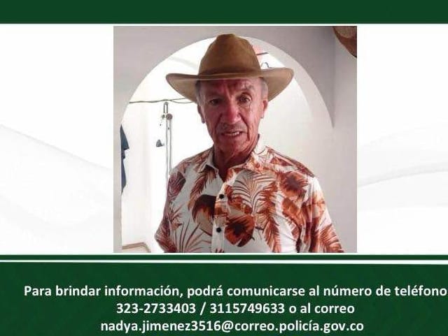 Comunidad de Málaga busca a Escolástico Florez Meléndez imagen de la publicación