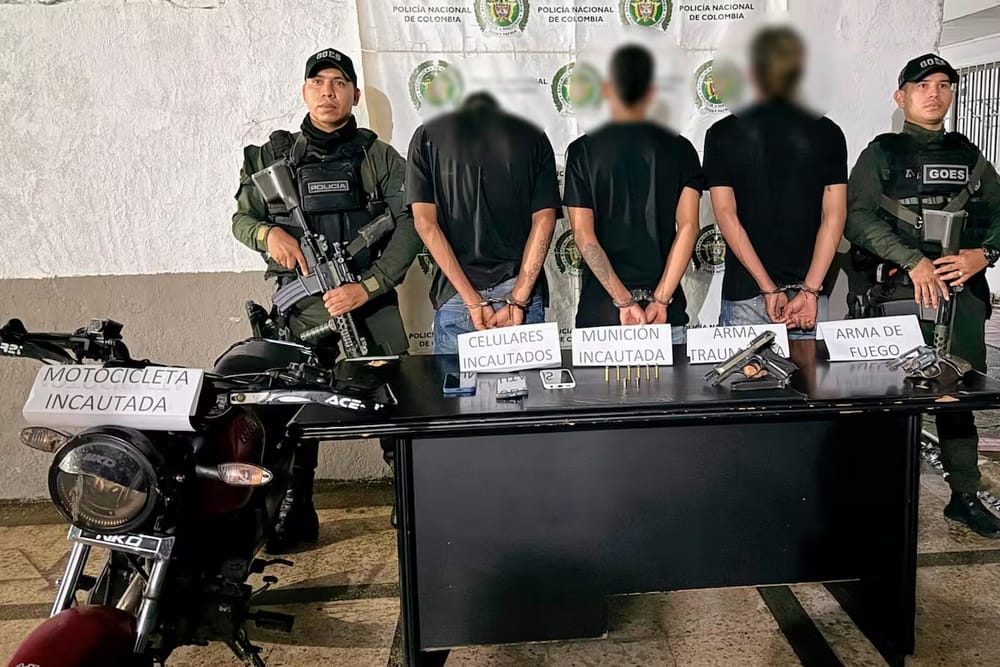 Tres capturados en flagrancia en Sabana de Torres imagen de la publicación