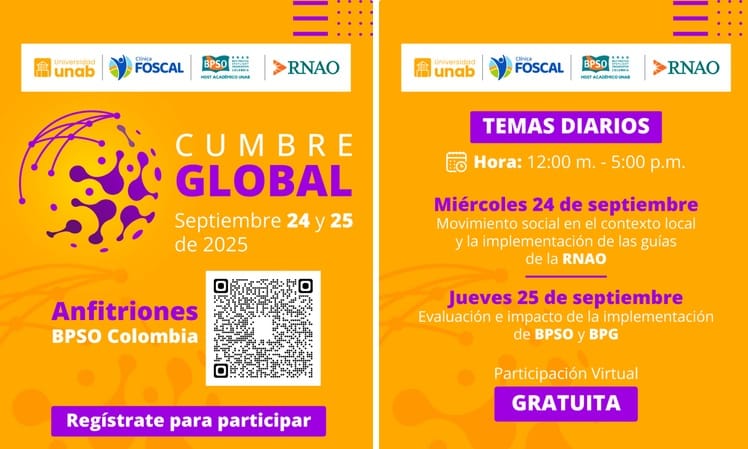 UNAB y FOSCAL serán anfitriones de evento nacional en el marco de cumbre mundial BPSO 2025 imagen de la publicación