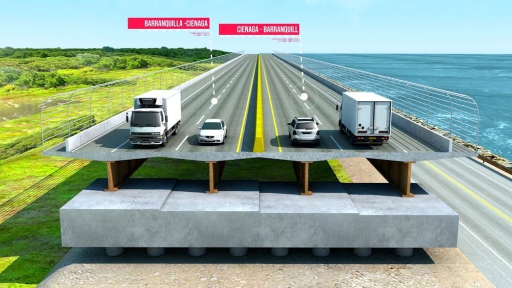 Así será la súper autopista que unirá a Ciénaga con Barranquilla imagen de la publicación