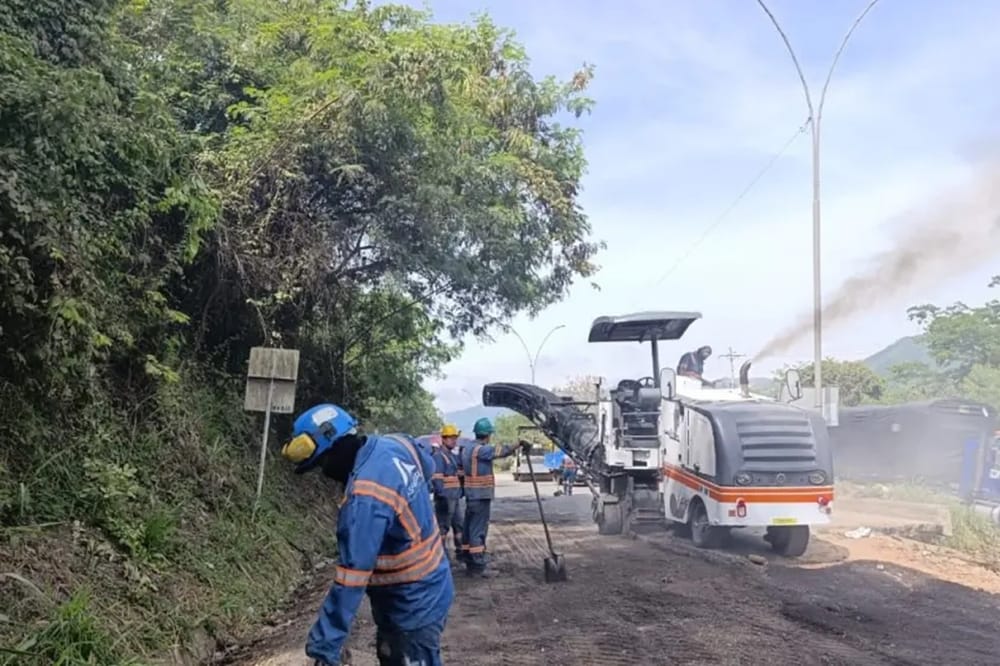 Empezaron a estabilizar el Paso malo de la vía Palenque – Café Madrid en Bucaramanga imagen de la publicación