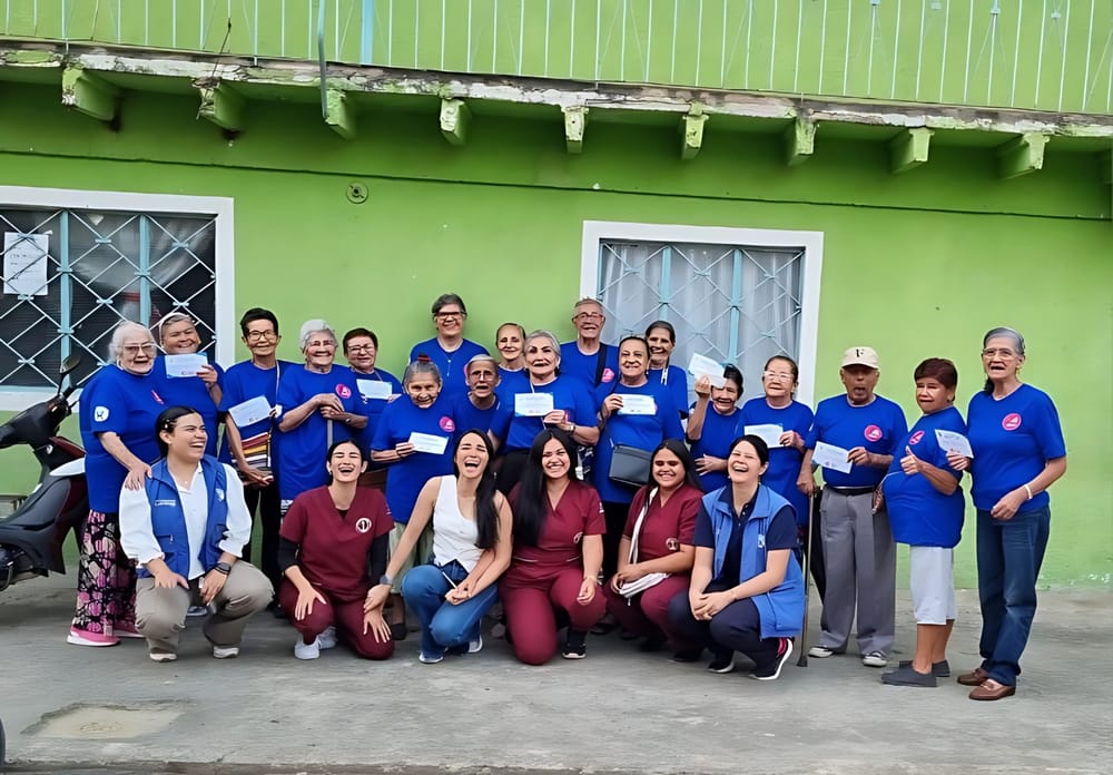 Telavives impulsa envejecimiento activo en comuna 1 de Bucaramanga imagen de la publicación