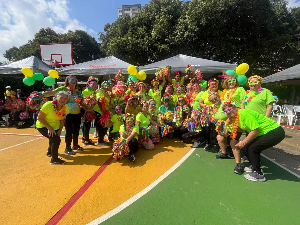 Iniciaron olimpiadas deportivas de adultos mayores en Floridablanca imagen de la publicación