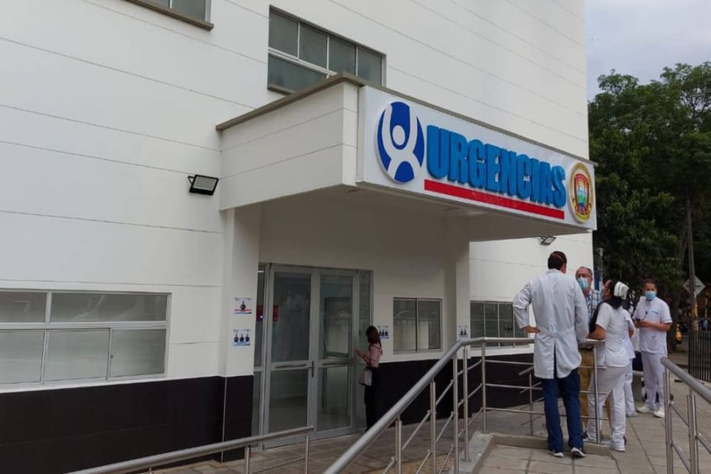 Sobrecupo en el servicio de urgencias del Hospital Universitario de Santander imagen de la publicación