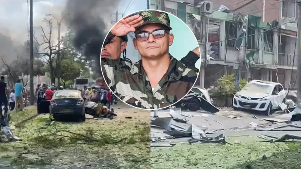 Atribuyen a ‘Iván Mordisco’ el atentado terrorista en Cali imagen de la publicación
