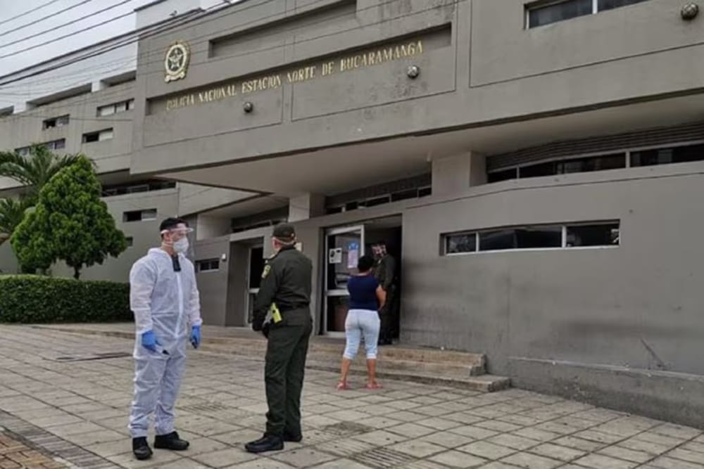 14 heridos en motín de la Estación policial del norte de Bucaramanga imagen de la publicación