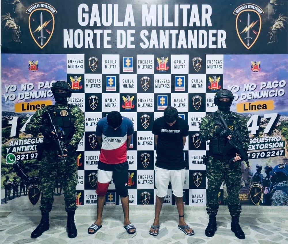 Operativos dejan tres capturados en Norte de Santander imagen de la publicación