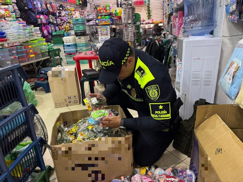 Incautan más de 5 mil millones de pesos en mercancía ilegal en Santander imagen de la publicación