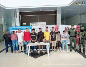 Judicializado grupo "Los de la Finca" que traficaba drogas imagen de la publicación