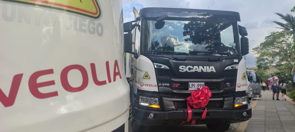 Veolia moderniza su flota con vehículos europeos para fortalecer la recolección de residuos en Girón imagen de la publicación