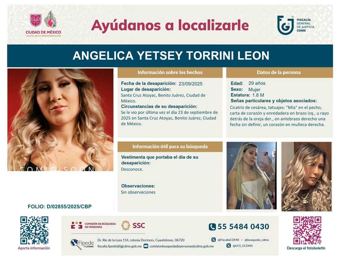 La racha sangrienta continúa: desapareció actriz porno relacionada con los músicos en México imagen de la publicación